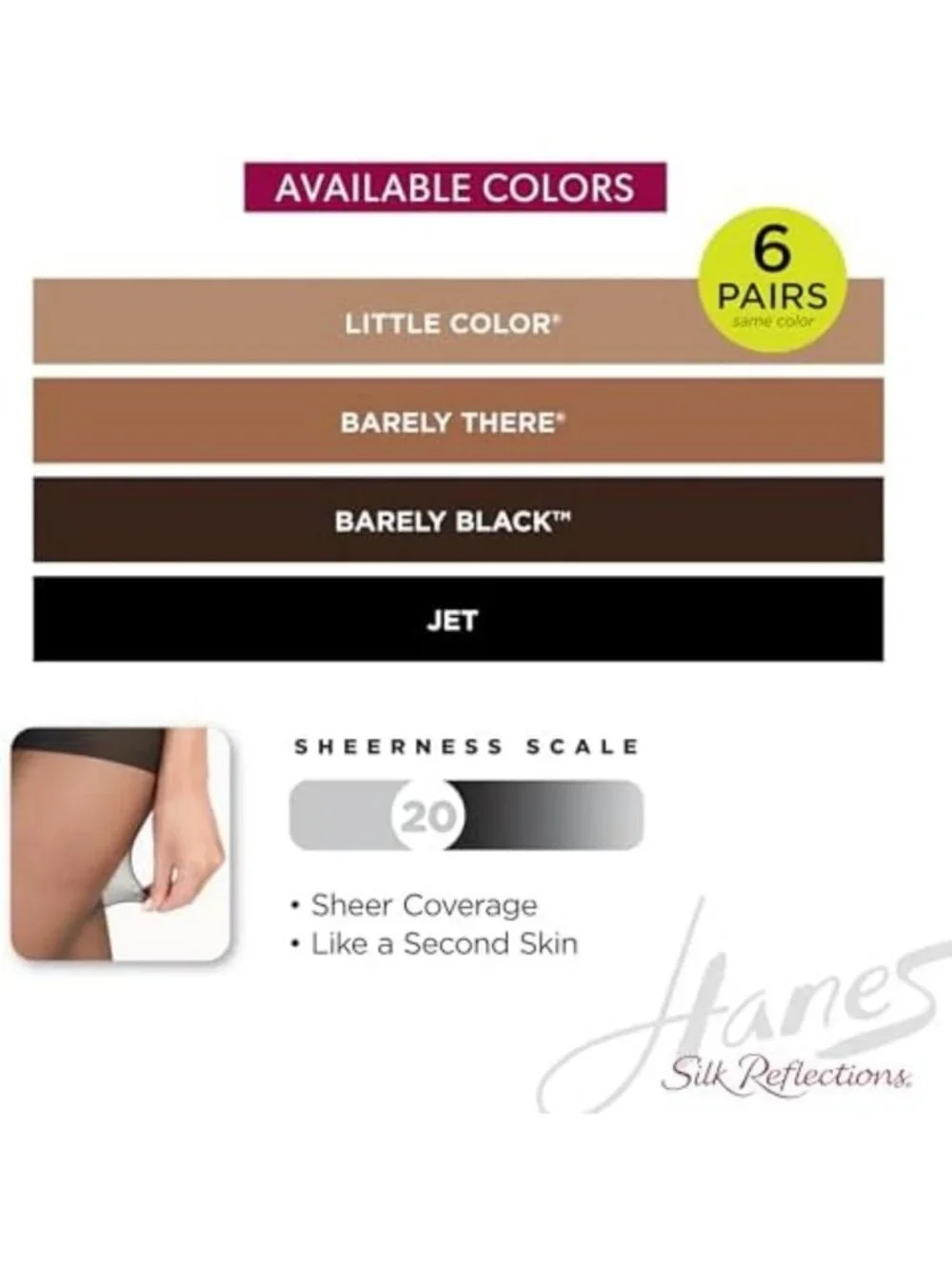 Silky Control Top Sheer Toe Pantyhose for Women - Comfortable & Stylish Hosiery